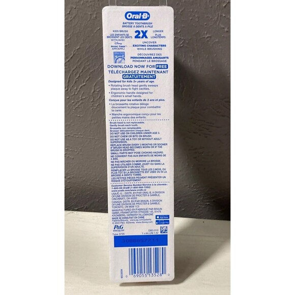 ORAL B Disney Mickey Mouse Electric Toothbrush - Picture 4 of 4